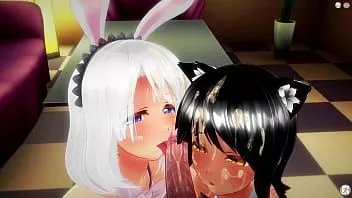play Siyah beyaz [3d hentai, 4k, 60fps, sansürsüz]
