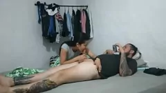 Redare Curva prietenului meu este aruncată de farmecul meu latin și ajungem să futi