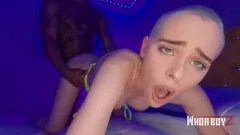 play Minyon beyaz bebeğim alır büyük siyah horoz: ırklararası creampie